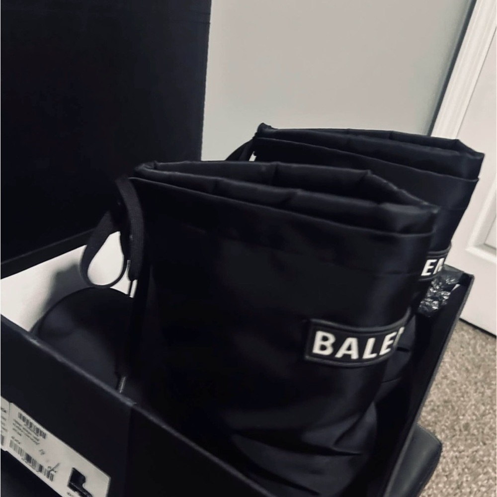 Balenciaga Black boots  us men 10